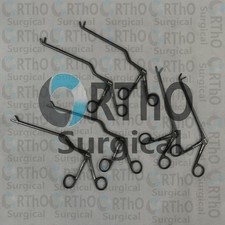 Laminectomy Intervertebral Rongeur Set of 6 Pcs, Orthopedic Bayonet Bone Rangers picture