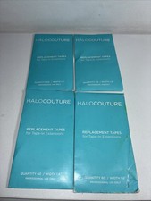 Lot Of 4 New Halocouture Replacement Tapes For Tape In Extensions 60 Per Box  picture