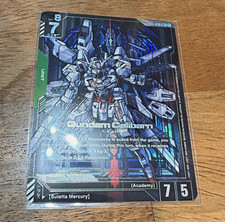 Gundam Card Game Gundam Calibarn GD05-018 LR+ Foil Alt Art English NM picture