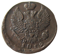 RUSSIA, EMPIRE. 1/2 KOPEK, 1819. picture