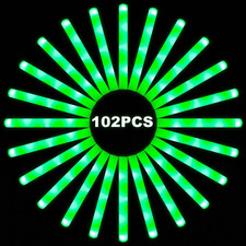 100-800Pcs LED Glow Sticks Bulk RGB Foam Light Up Concert Events Party Supplies picture