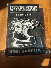 NWT Bruce Springsteen Center For American Music Enamel Pin Born To Run Big picture