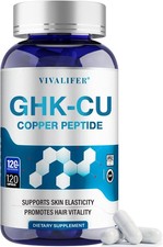 GHK-Cu Copper Peptide Supplement, Promotes Skin Repair, Reduces Wrinkles picture