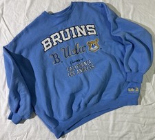 Vintage UCLA Bruins Blue Sweatshirt All Logos Bear Spell Out Mens S Fits M picture