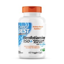 Doctor's Best Benfotiamine 150mg Alpha Lipoic Acid 300mg 60 Capsules picture