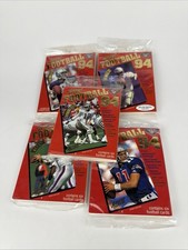1994 Action Packed Football Lot of 5 Sealed Packs Lot of 5 Sealed Packs picture