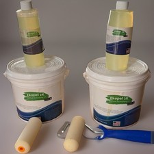 Ekopel 2K Bathtub Refinishing Kit Lot of 2 Epoxy Coating For Parts 3 Yrs Old picture