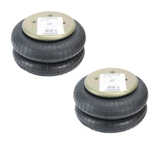 2 Pack Double Convoluted Air Spring Bag Replaces 2B9202 1371 3546910 4320 458433 picture