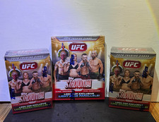 Topps 2026 UFC Stadium Club Trading Card Box Lot (3) 180 Cards Parallel picture
