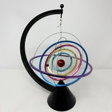 Toysmith Galaxy Cosmic Ring Kinetic Art Mobile Decor Desktop Sculpture Motion picture