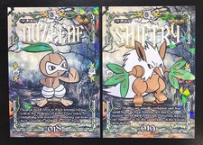 NUZLEAF X SHIFTRY LOT - POKEMON PRISMA HALLOWEEN RARE CCG HOLO picture