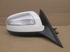 08 09 Mercedes C300 C350 Passenger Side Mirror Rh Blinker Arctic White picture