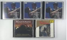 Mantovani Orchestra 5 CD lot The Many Moods All Time Favorites picture