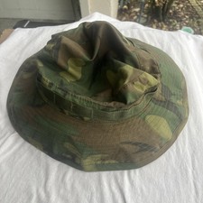 RARE 60's Vietnam War US Army ERDL Boonie Hat Original Issue 7 5/8 7 3/4 Large picture