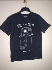 Killstar Rave to the Grave Tee T Shirt Medium Grunge, Street Wear Kill Star RARE picture