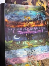 Umbreon Espeon Sylveon Flareon Jolteon Glaceon Pokemon binder picture
