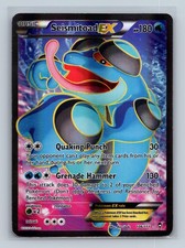 Pokemon XY - Furious Fists #106/111 Seismitoad EX (Full Art) Ultra Rare picture