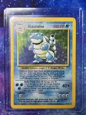 Blastoise Base Set Holo 2/102 LP-MP+ picture