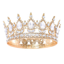 Queen Crown Princess Tiara for Women Birthday Cake Party Pageant picture