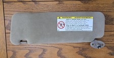 💎1996-2002 Toyota 4Runner Passenger Right Side Sun Visor Brown Cloth OEM NICE  picture