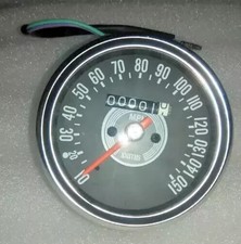 FITS BSA SMITH Replica SPEEDOMETER 150 MPH BLACK picture