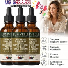 5x LUMVELLE Wild Harvested Wormwood Herbal Liquid Botanical Supplement Drops picture