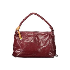Desigual Burgundy Polyurethane Women Handbag 100% Authentic picture
