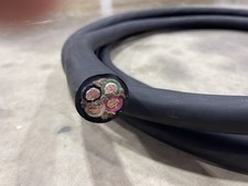 CAROL SUPER VUTRON  4/4 Type W Portable Power Cable 20 FEET bare ends picture