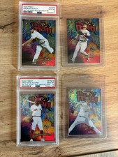 2020 Topps Finest - The Man - Red Refractor /5 - Lot Of 4 Cards picture
