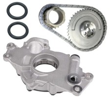 M295 Oil Pump Kit + CLOYES 3-PC Timing Chain FITS Chevy GM 4.8L 5.3L 6.0L LS picture