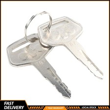 1 Pair For Komatsu Heavy Equipment Keys #787 with OEM Logo, 2 year warranty picture