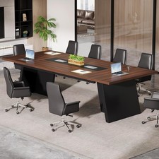 8ft Conference Table for 8-10, Large Meeting Table for Office Conference Room picture