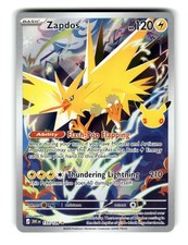 Pokemon Zapdos 133/128 30C Holofoil NM picture