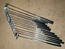 Lot of 29 Golf Clubs - Assorted Vintage Fairway Woods, Irons, Wedges, etc. picture
