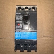 Siemens ED43B125 Circuit Breaker  3 Pole 125 A 480V  New Surplus picture