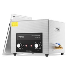 VEVOR 15L Ultrasonic Cleaner with Heater Timer & Basket Digital Sonic Machine picture