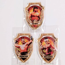 New Japan Pro-Wrestling 50th Anniversary Acrylic Stand Set Muto Chono Shinya picture