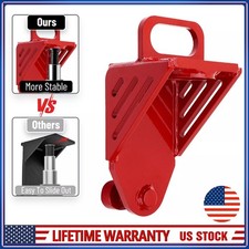 Shipping Container Jack Lug, with Handle, Red Jack Leveling Attachment 74000lbs picture