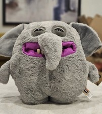 Fuggler Chunky Fuggs 18” Elephant Monster Squishy Plush Funny Tooth Ugly Cute picture