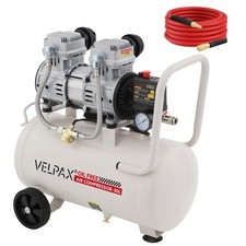 Quiet 1.75HP Oil-Free Air Compressor w/8 Gallon Tank, 110V/60Hz picture