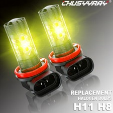 For 2011-2017 Toyota Sienna Yellow LED H11 Fog/Driving Light 2X Bulbs Kit picture