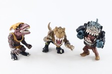 Vtg 1996 Mattel Extreme Dinosaurs Action Figure Lot T-Rex Pterodactyl Shark picture