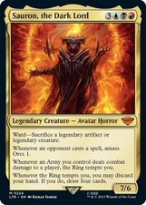 Sauron, the Dark Lord #224 (NM) The Lord of the Rings: Tales of Mid... (LTR) MTG picture