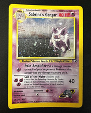 The Pokémon Company Sabrina's Gengar 14/132 Gym Challenge Holo Rare EN Unlimited picture