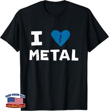 I Heart Metal Unisex T-Shirt picture