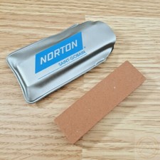 Norton Small Sportsman Fine Grit Pocket Stone Measures 3