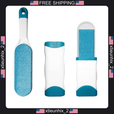 Pet Hair Remover Brushes Set of 2, Double-Sided Self-Cleaning Lint Cleaners picture