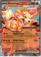 Arcanine ex - 032/198 - SV01: Scarlet & Violet Base Set - Ultra Rare Pokemon TCG picture