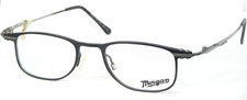 Vintage Morgan by Yabi Spirit 848 F1376 MATT BLACK EYEGLASSES 47-17-140 Germany picture