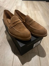 Thursday Boot Lincoln Penny Loafer Mens 9 Golden Hour Suede Worn Once picture